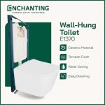 Wall Hung Toilet / Kloset Duduk Gantung Europe Enchanting E1370